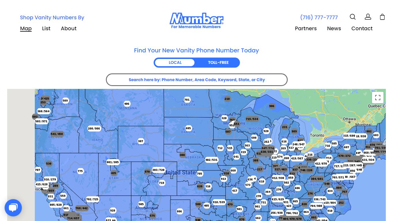 Vanity Phone Numbers | Mumber